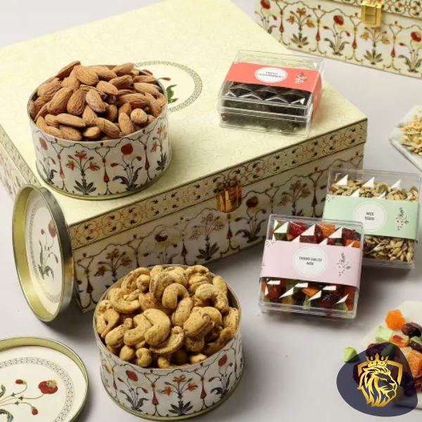 Luxurious-Lion-Dryfruit-Gourmet Gift Box